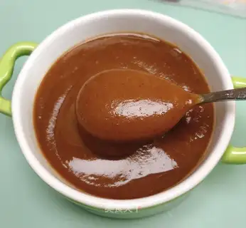Red bean date mud