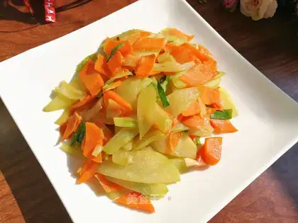 The Buddha made carrots