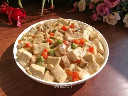 Mushroom tofu