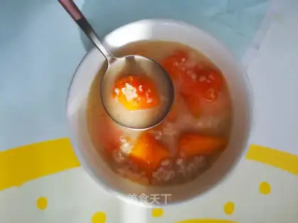 Porridge of oatmeal