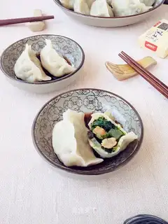 ♪ Hemiapple spinach dumplings ♪