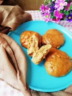 Red sugar rice cake