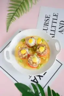 Cricket egg mushroom steam