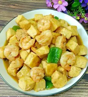 Shrimp tofu
