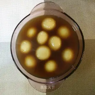 Red sugar and soup
