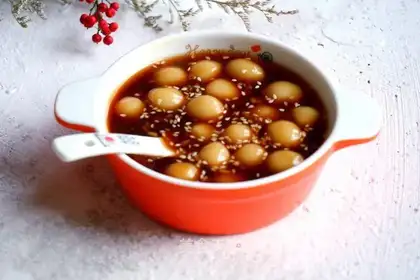 ♪ Little twirling soup ♪