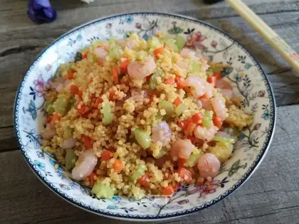 Shrimp rice fried rice