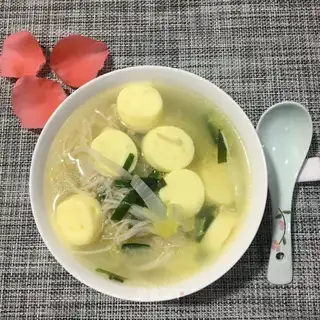 Jell-O tofu mushroom vegetable soup