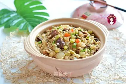 Weenie mushroom rice