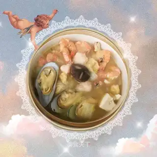 Seafood casserole