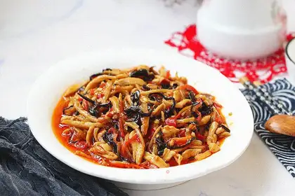 Fish chicken silk