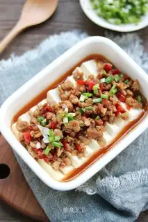 Precious meat and tofu