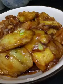 Meatloaf and eggplant