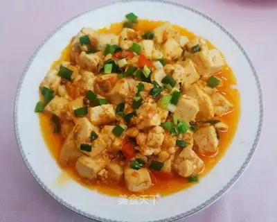 Crab butter tofu
