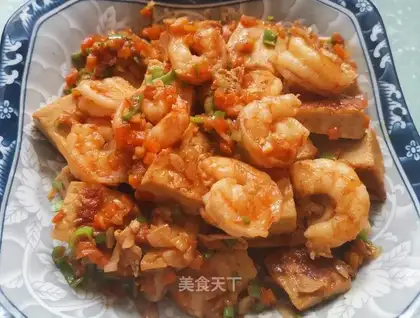 Shrimp tofu