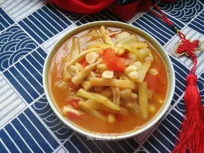 Tomato fried eggplant