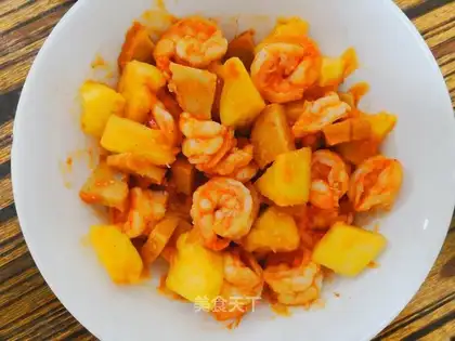 Pineapple shrimp