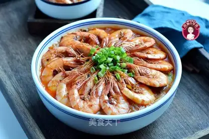 A big shrimp fan