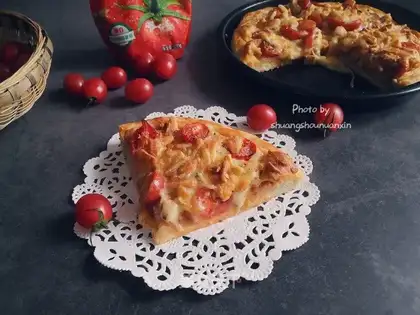 Chicken pizza in Orleans