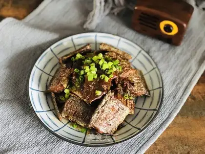Red-fried fish