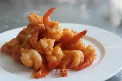 Eggplant shrimp balls