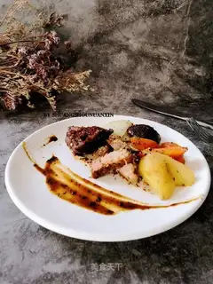 Spicy roasted lamb legs
