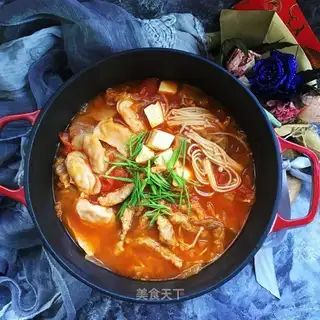 Korean hot sauce pan