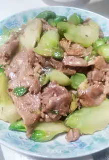 Duck fried meat