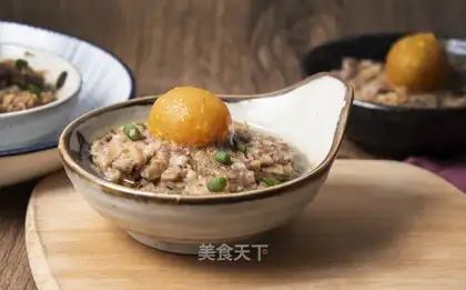Salted egg oatmeal