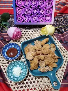 Chicken pieces