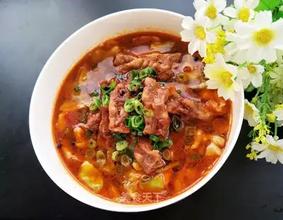 Boiled cow