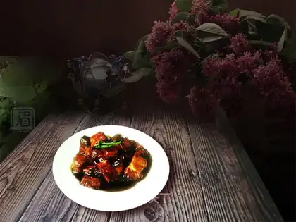 Red-burned fish