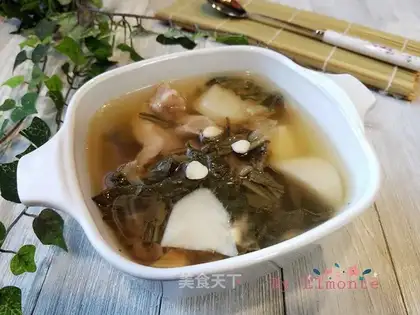 Pork poaching soup