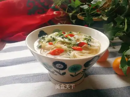 Shrimp sour noodles