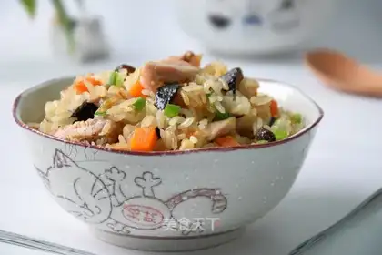 Frozen mushrooms and chicken legs