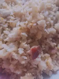 It's a regular egg fried rice