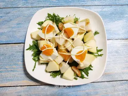 Fruit egg salad