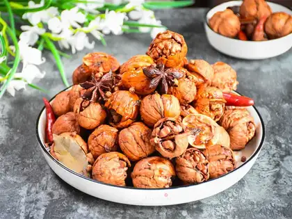 Five walnuts