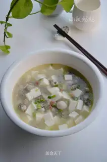 Sea crotch tofu ham tofu