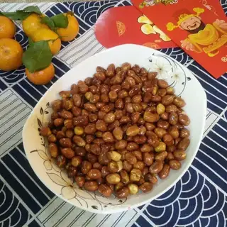 Five peanuts