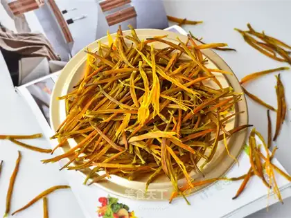 Homemade golden needles