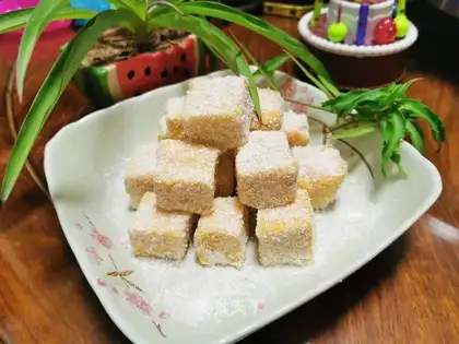 Coconut and sweet milk