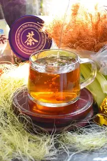 Corn shaving tea