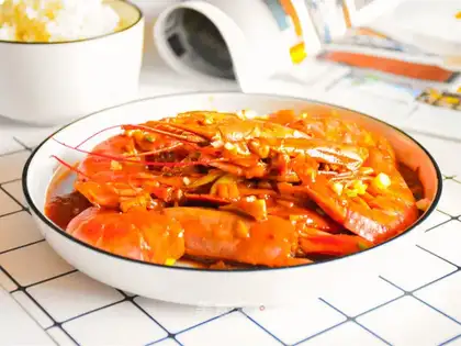 Cream shrimp