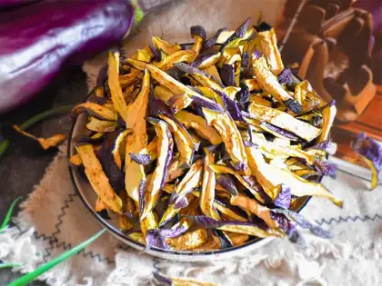 Homemade eggplant