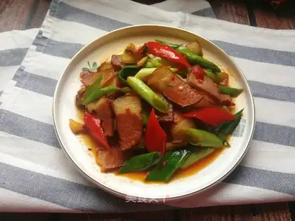 Garlic meat