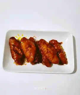 Red chicken wings
