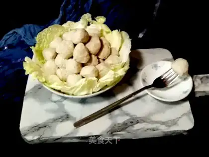 Homemade fishballs