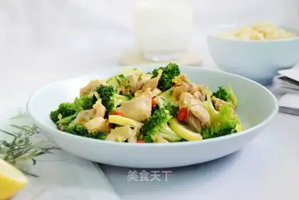 Lemon chicken broccoli