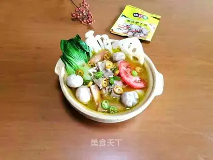 Sour soup, sour cow sauce, and weed